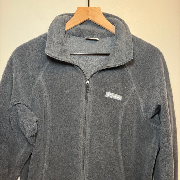 Columbia Women's Benton Springs Full Zip Fleece Jacket Black Size Large - Picture 2 of 6